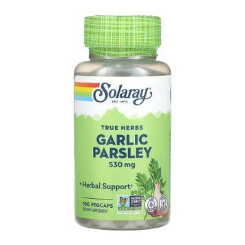 Чеснок Петрушка Solaray Garlic Parsley 530мг 100 вег. капсул