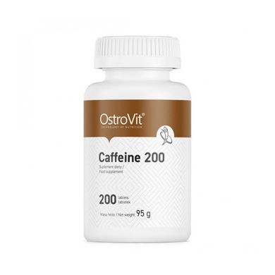 Кофеин OstroVit Caffeine 200 200 таблеток