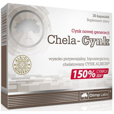 Цинк хелат OLIMP Chela-Cynk 30 капс