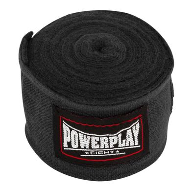 Бинты для бокса PowerPlay 3046 черные (2.5м)