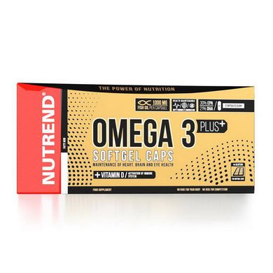 Омега 3 Nutrend Omega 3 Plus+ 120 капс рыбий жир
