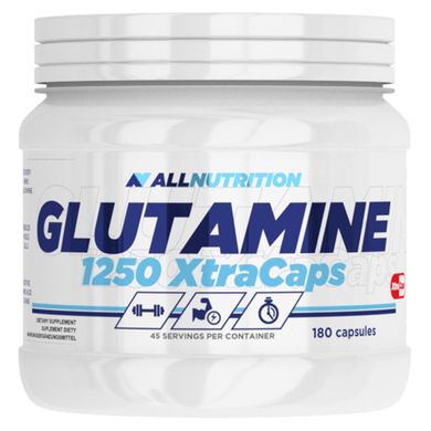 Глютамин AllNutrition Glutamine 1250 Xtracaps 180 капс