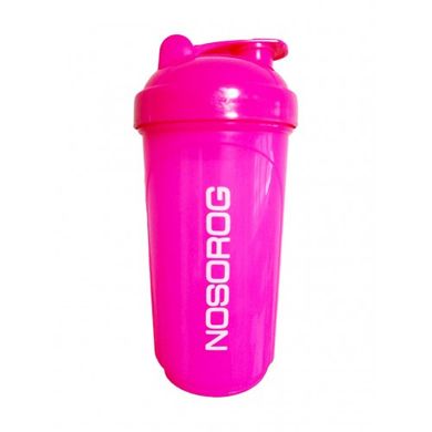 Шейкер спортивний Nosorog Smart Shake Neon рожевий 350 мл