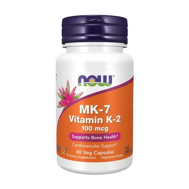 Витамин К Now Foods MK-7 Vitamin K-2 100 mcg (60 капс)