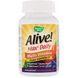 Мультивитамины Max6, Alive! Max6 Daily, Multi-Vitamin, Nature's Way 90 Капсул