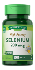 Селен Nature's Truth Selenium 200 mcg 100 таблеток