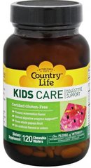 Ферменты для пищеварения Country Life Kids Care 120 таблеток