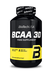 БЦАА Biotech BCAA 3D 180 капсул 3д