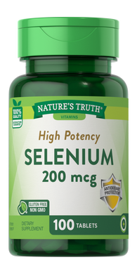 Селен Nature's Truth Selenium 200 mcg 100 таблеток