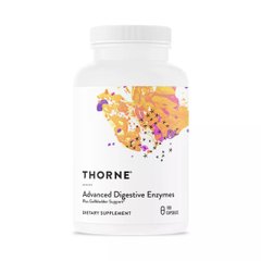 Покращені травні ферменти, Advanced Digestive Enzymes, Thorne Research, 180 капсул