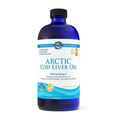 Омега 3 Nordic Naturals Arctic Cod Liver Oil 1060 mg Omega-3 473 мл