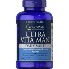 Вітаміни для чоловіків після 50 Puritan's Pride Ultra Man 50 Plus daily multi (120 таб)