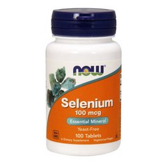 Селен Now Foods Selenium 100 mcg 100 таб селениум