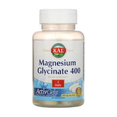 Магний KAL Magnesium Glucinate 400 mg 60 капсул