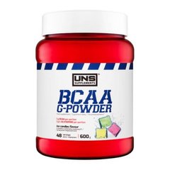 БЦАА UNS BCAA G-Powder 600г с глютамином Ice Candy