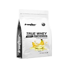 Сироватковий протеїн концентрат IronFlex True Whey Delicious 700 грам Банан