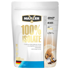 Сироватковий протеїн ізолят Maxler 100% Isolate (450 г) iced coffee