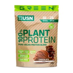 Рослинний протеїн USN 100% Plant Protein 900 г chocolate