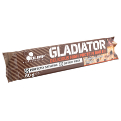 Протеїнові батончики Olimp Gladiator Bar 60 г brownie