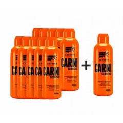 Рідкий l-карнітин Extrifit Carni Liquid 60000 mg 1000ml 10+1 в подарунок!