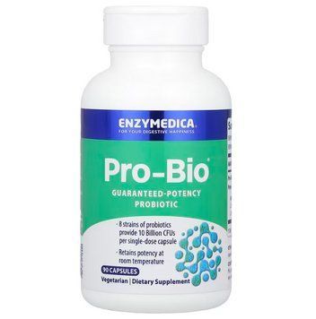 Пробіотик, Guaranteed Potency Probiotic, Enzymedica, 90 капсул