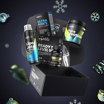 Подарунковий набір для чоловіків VP Laboratory Men's Health & Muscle Bundle