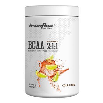 БЦАА IronFlex BCAA 2:1:1 500 грамм Кола-лайм
