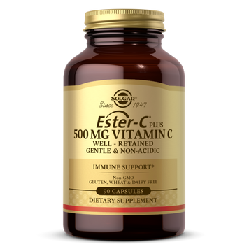 Эстер-С витамин C Solgar Ester-C plus 500 mg Vitamin C 90 капсул