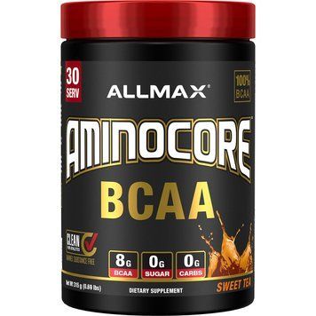 БЦАА AllMax Nutrition AminoCore BCAA 315 грамм Сладкий чай