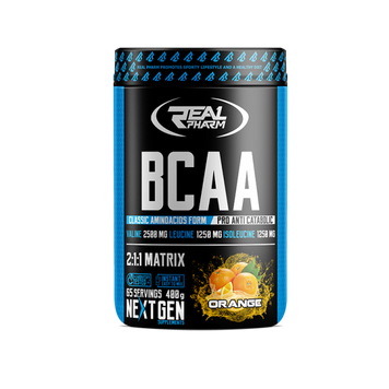 БЦАА Real Pharm BCAA Instant 400 грамм Яблочный пирог