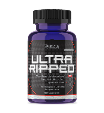 Жиросжигатель Ultimate Nutrition Ultra Ripped Ephedra Free (90 капс)