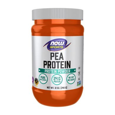 Растительный гороховый протеин Now Foods Pea Protein 340 г pure unflavored