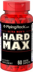 Витамины для мужчин Piping Rock Ultra Men's Hard Max 60 таблеток