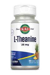 Л-теанин KAL L-Theanine 25 mg 120 micro таблеток pineapple dream