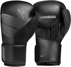 Боксерські рукавиці Hayabusa S4 - Чорні 12oz (Original) Шкіра