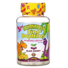 Пробіотики KAL Dinosaurs Dino-Dophilus Probiotic 2 Billion 60 жувальних таблеток