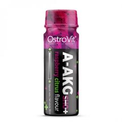 Негазированный напиток с аминокислотами, A-AKG SHOT, OstroVit, 80 мл
