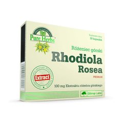 Экстракт родиолы розовой Olimp Rhodiola Rosea Premium 30 капсул