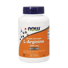 Л-Аргінін Now Foods L-Arginine 1000 mg 120 таблеток
