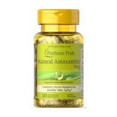 Астаксантин Puritan's Pride Astaxanthin 5 mg 30 капсул