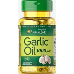 Екстракт часнику Puritan's Pride Garlic Oil 1000 mg 100 капс