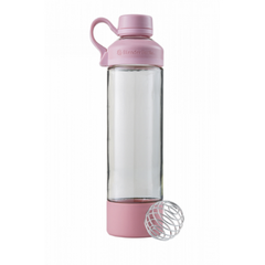 Шейкер спортивний Blender Bottle Mantra Glass 600 мл Рожевий