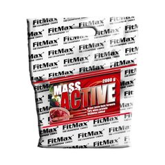 Гейнер для набору маси FitMax Mass Active 2 кг strawberry