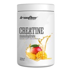 Креатин моногідрат IronFlex Creatine monohydrate 500 грам Манго