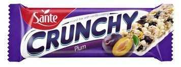 Фитнес батончик Sante Crunchy Muesli Bar 40 г plum