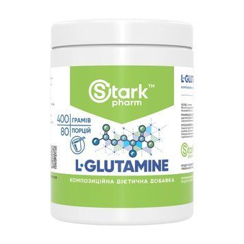 Л-Глютамін Stark Pharm L-Glutamine 400 г