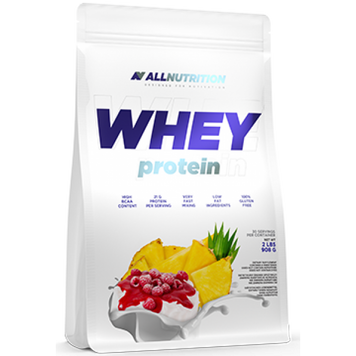 Сироватковий протеїн концентрат AllNutrition Whey Protein (900 г) Pineapple Raspberry