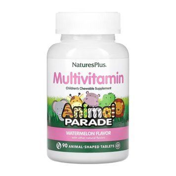 Дитячі Мультивітаміни Nature's Plus Children&rsquo;s Multivitamin 90 Таблеток Watermelon
