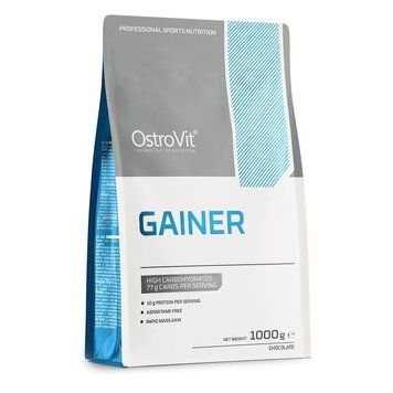 Гейнер для набора массы OstroVit Gainer 1000 г Клубника