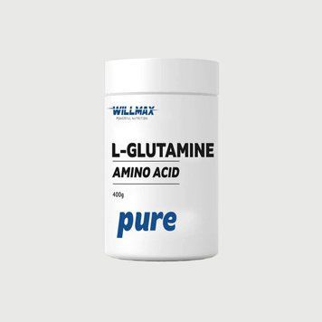 L-Глютамін Willmax L-Glutamine 400 г pure